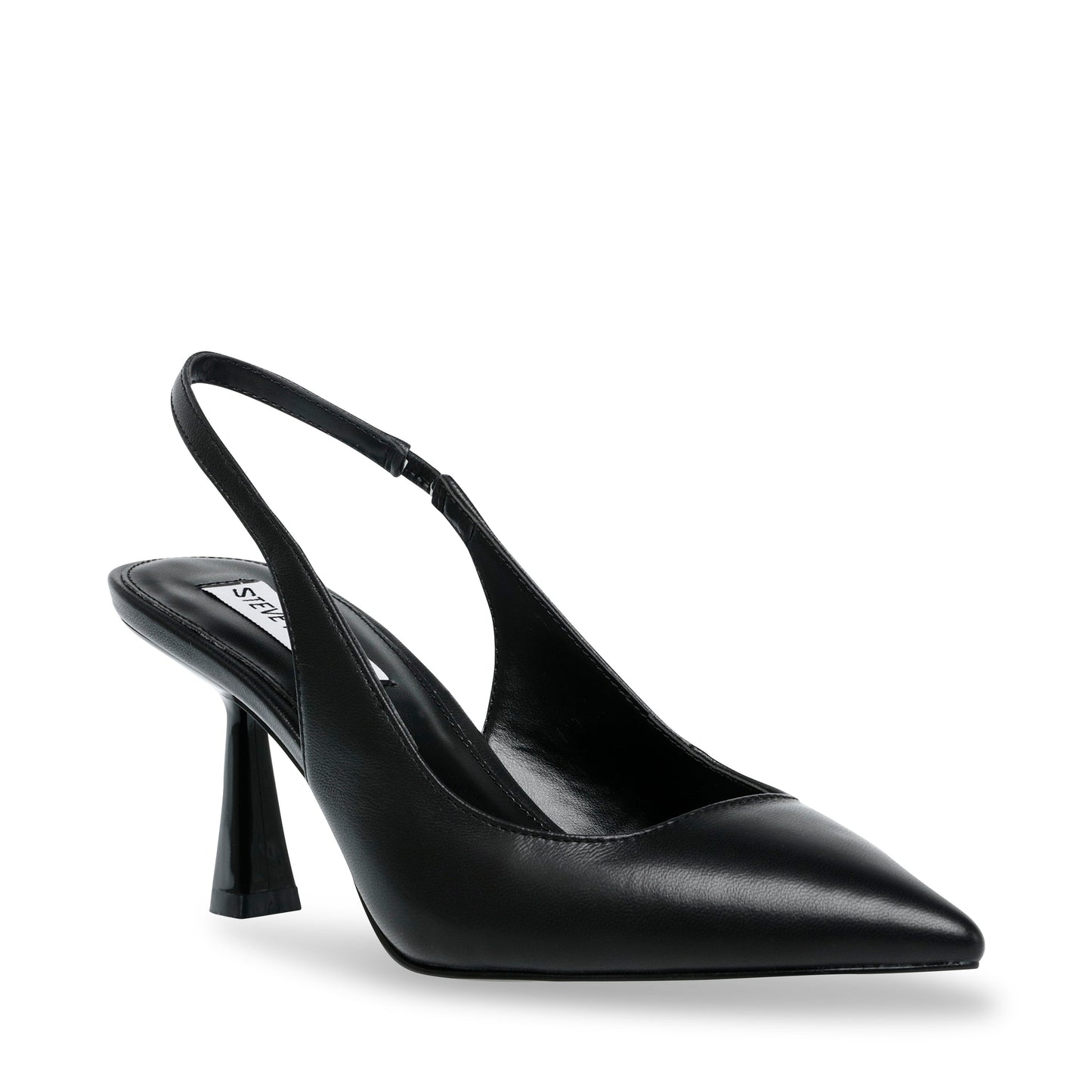 Lustrous Pump BLACK LEATHER